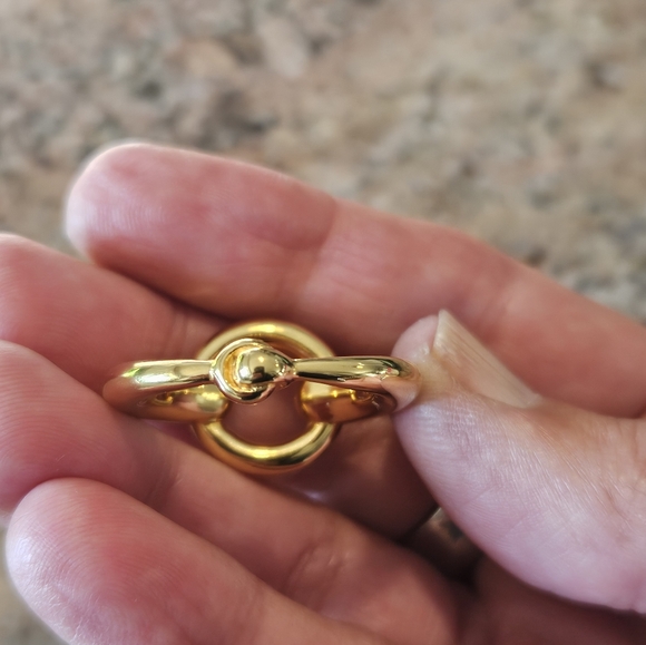 Hermes Stirrup Motif Scarf ring - Picture 2 of 8